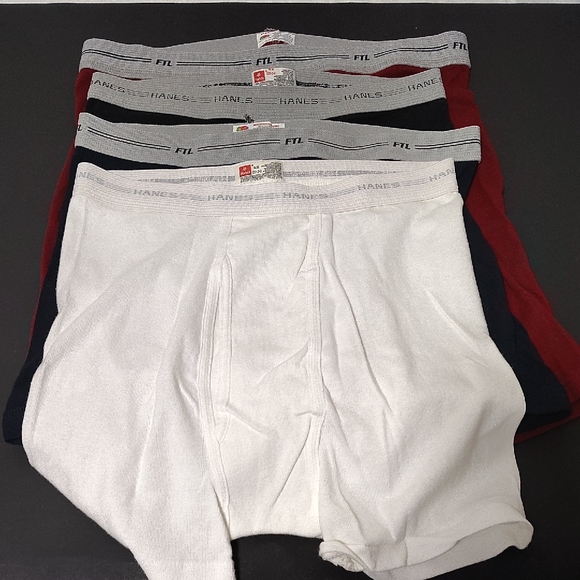 Hanes/FTL Other - Bundle Men's Vintage Boxer Briefs - Hanes/FTL White, Black, Red. 4 Pices.